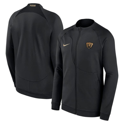 Nike Pumas Academy Pro Anthem  Men's Dri-fit Soccer Full-zip Jacket In Black