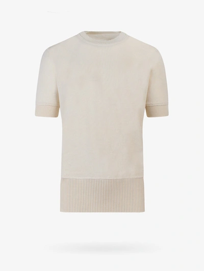 Maison Margiela T-shirt In Beige