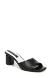 Franco Sarto Linley Slide Sandals In Black Raffia