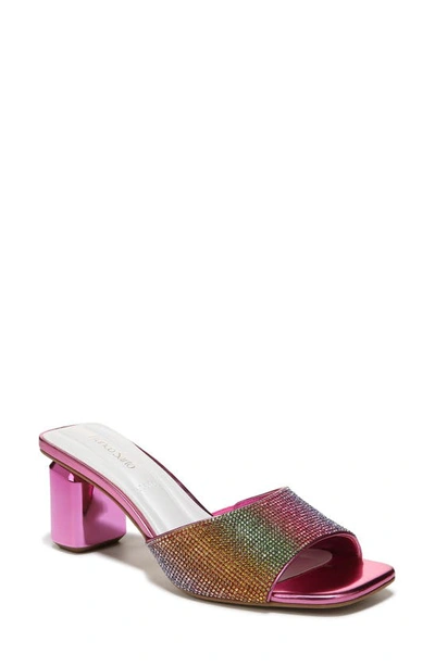 Franco Sarto Linley 2 Slide Sandals Women's Shoes In Rainbow Multi
