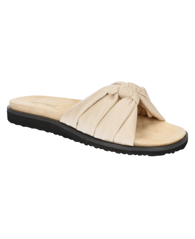 Easy Street Women's Suzanne Slide Sandals In Natural