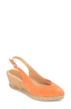 Patricia Green Poppy Espadrille Sandal In Coral