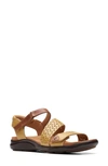 Clarks Kitlly Way Sandal In Yellow