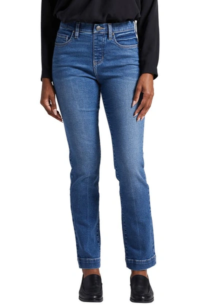 Jag Jeans Valentina Pull-on High Waist Straight Leg Jeans In Blue
