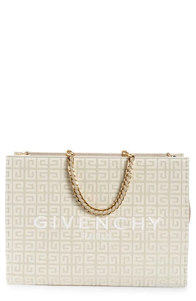 Givenchy Medium G-tote In Natural Beige