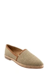 Trotters Estelle Espadrille In Sage Canvas