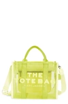 Marc Jacobs The  Medium Traveler Mesh Tote In Bright Green