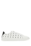 Mcm Terrain Lo Sneakers In Visetos In White