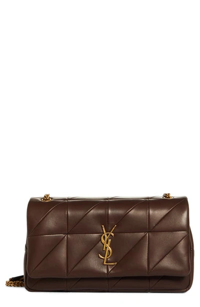 Saint Laurent Mittelgrosse Jamie Schultertasche In Dark Ganache