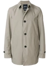 Herno Laminar Raincoat In Grey