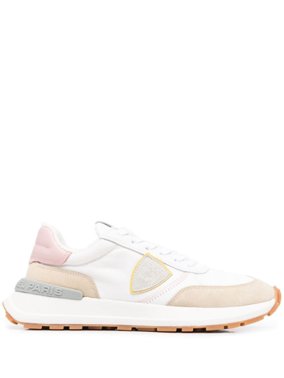 Philippe Model Antibes Running Sneakers - Blanc Rose In Pink