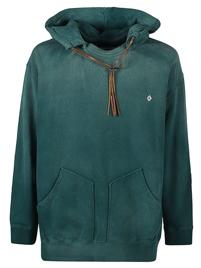 Children Of The Discordance Cotton Hoodie In Green