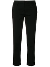 Aspesi Cropped Trousers - Black