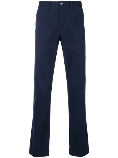 Polo Ralph Lauren Bedford Slim-fit Pants In Newport Navy
