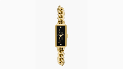 Kate Spade Rosedale Gold-tone Stainless Steel Watch In Yellow