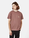 Carhartt T-shirt  Wip Men Color Earth In Red