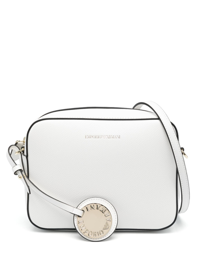 Emporio Armani Crossbody Bags  Woman Color White