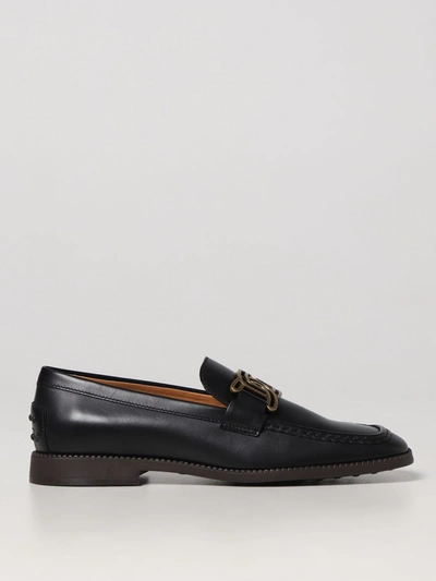 Tod's Loafers  Woman Color Black In Black