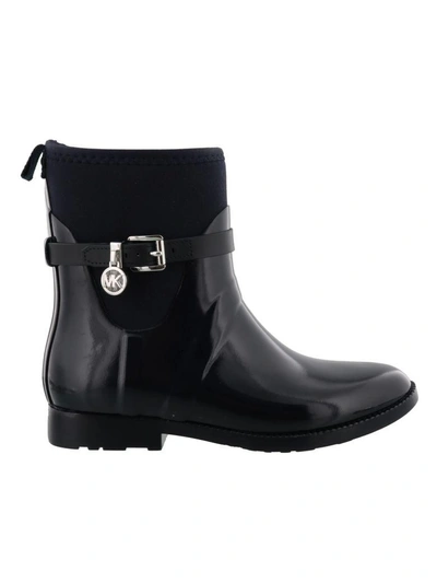 Michael Kors Charm Rain Boot In Admiral