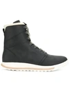 Rick Owens Dirt Grafton Black Leather Boots