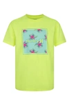 Hurley Kids' Box Fill T-shirt In Volt Heather