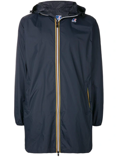 K-way Contrast Zip Parka