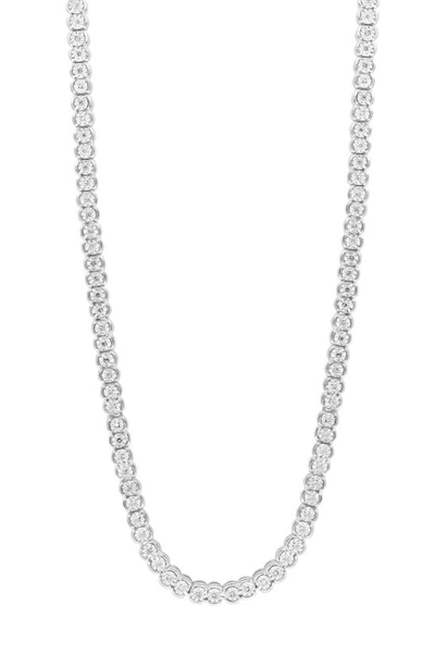 Effy Sterling Silver Diamond Necklace