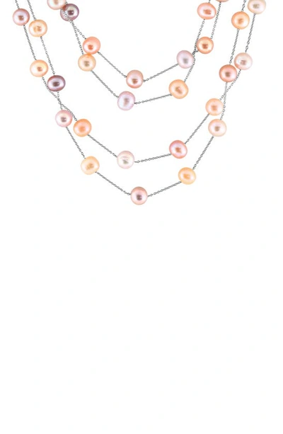 Effy Sterling Silver Freshwater Pearl Necklace