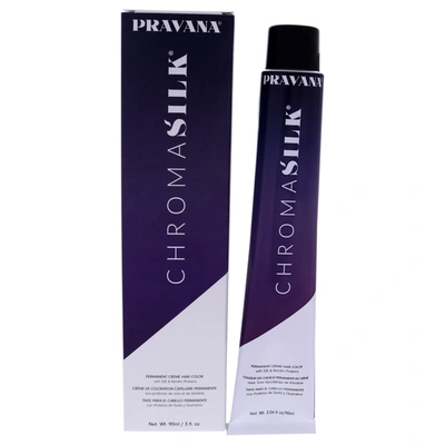 Pravana Chromasilk Creme Hair Color - 4.4 Copper Brown For Unisex 3 oz Hair Color In Black
