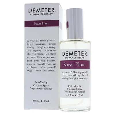 Demeter Sugar Plum By  For Unisex - 4 oz Cologne Spray In Purple