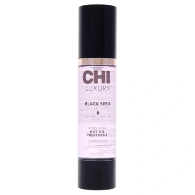 Chi Luxury Black Seed Oil Intense Repair Hot Oil Treatment For Unisex 1.7 oz Treatment In Silver