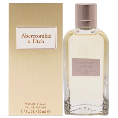 Abercrombie & Fitch Abercrombie And Fitch First Instinct Sheer For Women 1.7 oz Edp Spray In Orange