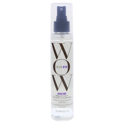 Color Wow Speed Dry Blow Spray For Unisex 5 oz Hairspray In Silver
