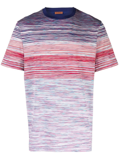 Missoni All-over Print T-shirt In Red