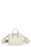 Givenchy Antigona Mini Bag In Ivory/ Natural Beige