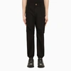 Versace Medusa Cotton Cargo Pants In Black,gold