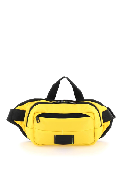 Msgm Nylon Beltpack In Yellow