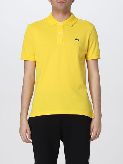 Lacoste Polo Shirt  Men Color Yellow