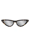 Dior Women's Miss B4u 55mm Cat-eye Sunglasses In Havana