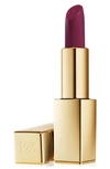 Estée Lauder Pure Color Creme Lipstick In Insolent Plum