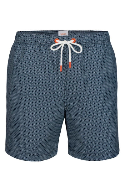 Swims Men's Fiordo Printed Swim Shorts In Blue