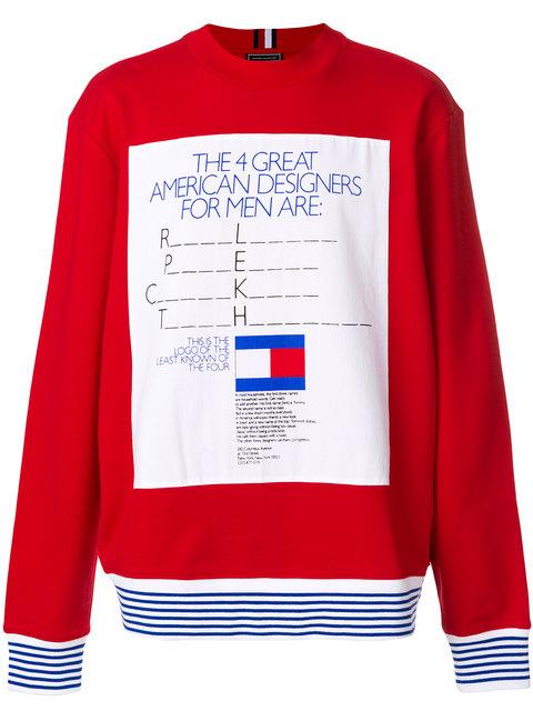 Tommy Hilfiger George Lois Ad Sweatshirt | ModeSens