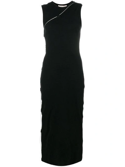 Alyx Form-fitting Day Dress In Black