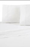 Martex Set Of 2 Solid 200 Thread Count 100% Supima Cotton Pillowcases In Bright White