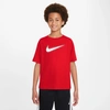 Nike Multi Big Kids' (boys') Dri-fit Graphic Training Top In Red