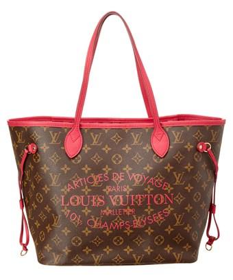 Louis Vuitton Limited Edition Pink Ikat Flower Monogram Canvas Neverfull Mm In Nocolor | ModeSens