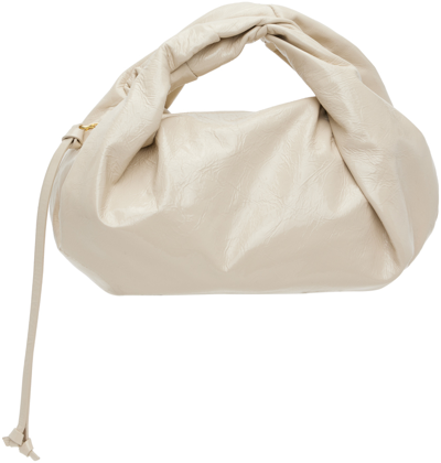 Dries Van Noten Off-white Textured Bag In Off White