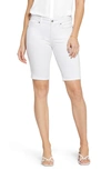 Nydj Briella Bermuda Shorts In Optic White