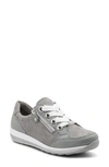 Ara Ollie Lace-up Sneaker In Oyster Leather
