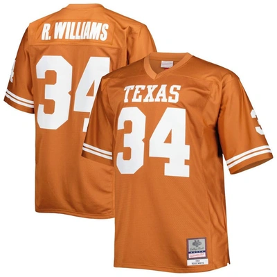 Mitchell & Ness Ricky Williams Texas Orange Texas Longhorns Big & Tall Throwback Jersey In Burnt Orange